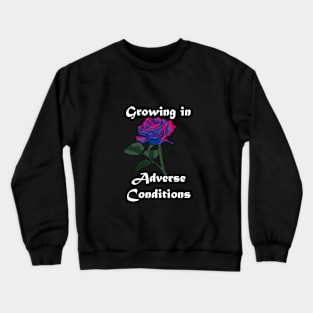 Bisexual Pride Rose Crewneck Sweatshirt